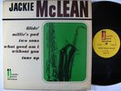 JACKIE MCLEAN SEXTET Self Titled LP on Josie VG++ mono