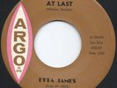 ETTA JAMES At Last ARGO 45 1961