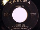 EMANUEL LASKEY Sweet Lies / I'm a Peace Loving Man THELMA Detroit Northern Soul
