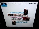 NATHAN MILSTEIN BEETHOVEN VIOLIN CONCERTO COLUMBIA SAX 2508 BLUE AND SILVER 1st
