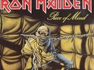 IRON MAIDEN:  SPANISH EDITION L.P PROMO ON LABEL -PIECE OF MIND-SEE