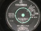 THE PINK FLOYD. SEE EMILY PLAY. COLUMBIA DB 8214.
