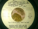 Hear Rare True Soul Label Black Gospel PSYCH 45 Maestro Danny Jones SUM IT ALL
