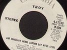 Rare 70's Philly Soul 45 - TROY (Columbia)  *AND TOMORROW MEANS ANOTHER DAY*