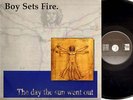 BOY SETS FIRE The Day The Sun Went Out LP black vinyl NM on INITIAL RECORDS