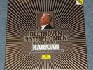 KARAJAN 9 Symphonies BEETHOVEN - 1stPress DGG DIGITAL 7LP MINT