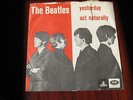 BEATLES Yesterday Denmark Danish Picture sleeve 45