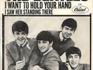Beatles 45 RPM I want to hold your Hand Capitol 5112 MONO Picture Sleeve VG++