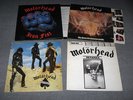 MOTORHEAD - 4 x UK Vinyl LPs - ACE OF SPADES/NO SLEEP TIL/IRON FIST/ON PAROLE