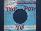 BEATLES Parlophone Demo Top Pops Sleeve for Love Me Do etc