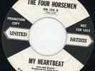 Four Horsemen-My Heartbeat-United Artists Promo Doo Wop 45 