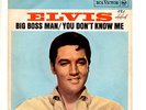 45 giri elvis presley  big boss man/...rca n 1534 m-/m- italy originale '68
