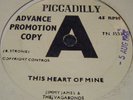 Northern Soul - Jimmy James - This Heart Of Mine - W/Demo