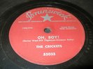 Early Rock 78 BUDDY HOLLY The Crickets OH BOY Not Fade Away BRUNSWICK 55035 VG