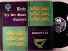 ALEXANDRE BOROWSKY . Bach . 6 Suites Anglaises . 2 LP FR PATHE PL 7852 195? EX-