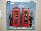 PETER AND GORDON, IN TOUCH WITH STEREO ORIGINAL 1964, NEAR MINT, BLUE /BLACK COL