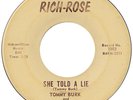 MEMPHIS  GARAGE ROCKER  |  Tommy Burk & the Counts  - She told a lie    ((HEAR))