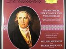 PIERRE FOURNIER Beethoven Complete Cello Sonatas DGG Tulip 3 LP Box Ed.1 MINT