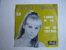 CLAUDE LOMBARD 45T l'amour de toi + 1    YEYE GIRL  FUZZ  FREAKBEAT  PSYCH