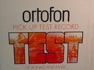 LP:Ortofon Test Record,Pick Up Test Record - Test Of Signals And Music[NM]