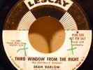 LESCAY 3004 NORTHERN SOUL DOO WOP 45 DEAN BARLOW THIRD WINDOW 1961 DJ WLP G-G+