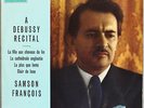 A Debussy Recital - Samson Francois (Columbia SAX 2469) Blue/Silver EX+/EX