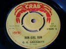 RUN GIRL RUN/The Drifter-GG Grossett/Dennis Walks-CRAB-CRAB 10-UK Orig-7