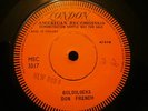 DON FRENCH; RARE 2 X 1 SIDED UK LONDON DEMOs, HLW-8884, 1959, NM, 