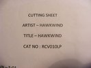 Hawkwind Hawkwind Dble LP rare unplayed white label TP's With Cutting sheet