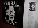 Verbal Abuse - Just An American Band LP BITZCORE SSD Deep Wound Sick Pleasure