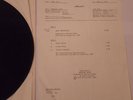 SUPER RARE EBERHARD WEBER FLUID RUSTLE TEST PRESSING WITH LABEL COPY SHEET