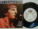 Bruce Springsteen I'm On Fire ONE SIDED PROMO w/ PS from Spain MINT condition