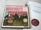 ROSTROPOVICH RICHTER BEETHOVEN Cello Sonatas 2LP BOX PHILIPS HIFI-STEREO MAROON