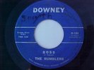 THE RUMBLERS Boss /I don't Need You No More GARAGE SURF & HOT ROD INST DOWNEY 45