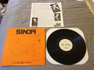 Sin 34 Do You Feel Safe LP RARE 1ST PRESS PUNK KBD SIN34 Misfits Black Flag