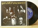 Rolling Stones - Got Live if you Want It UK EP