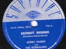 78-RARE BLUES-BOBBY HARRIS/BOBBALAIRS on SAPPHIRE-SO BLUE/SKINNY MINNIE-