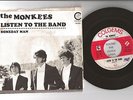 THE MONKEES ? RARE ONE Listen To The Band / Someday Man 45 & PS