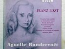 AGNELLE BUNDERVOET -  DECCA LP FRENCH ONLY - LISZT piano works
