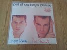 PET SHOP BOYS - PLEASE - * RARE SIGNED FRENCH LP