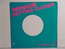 BEATLE MCCARTNEY SLEEVE ONLY GETTING CLOSER NM-