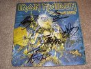 Iron Maiden - Live after Death LP Sleeve signed by all the Band