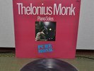 Thelonious Monk Piano Solos Pure Monk Japan LP