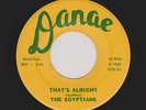 Soulful Bluesy Doowop EGYPTIANS That's Alright/Flipping Their Top M- HEAR BOTH