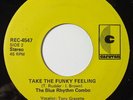 Rare Funk 45 BLUE RHYTHM COMBO Take The Funky Feeling on Caravan