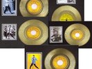 NOVELTY GOLD DISC-ELVIS PRESLEY-THE SUN SET X 5