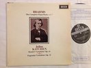 KATCHEN Brahms: vol. 7 LP 1965 UK DECCA SXL 6218 Wbg M-