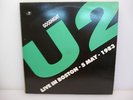 U2-GOODNIGHT. LIVE IN BOSTON, USA 1983- LP VINYL-EX/EX