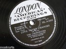 78rpm THE CHORDETTES love never changes / born to be with you
