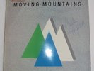 JUSTIN HAYWARD [MOODY BLUES] MOVING MOUNTAINS.SIGNED COVER ON VINYL LP.AUTOGRAPH